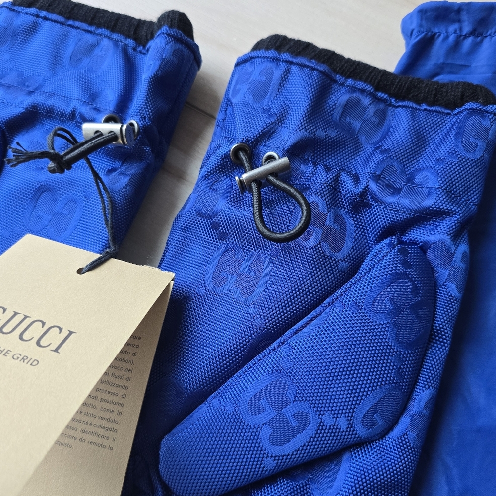 Gucci Cashmere Lined GG Monogram Gloves - Picture 6 of 10